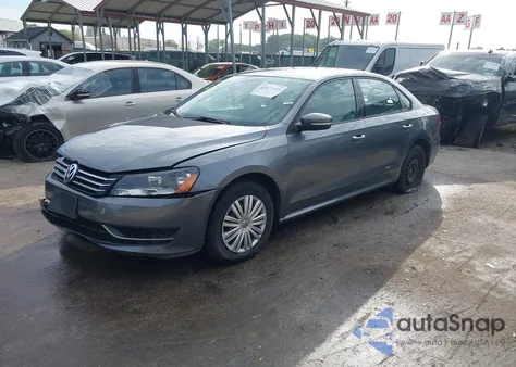 2015 Volkswagen Passat 1.8T S from USA, damaged, VIN 1VWAT7A32FC002219